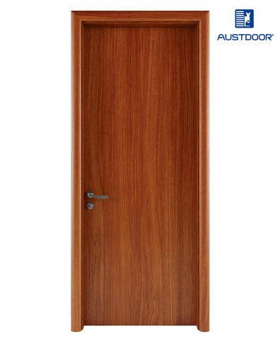 FL101 – Cửa gỗ nhựa composite Austdoor phẳng trơn vân thẳng