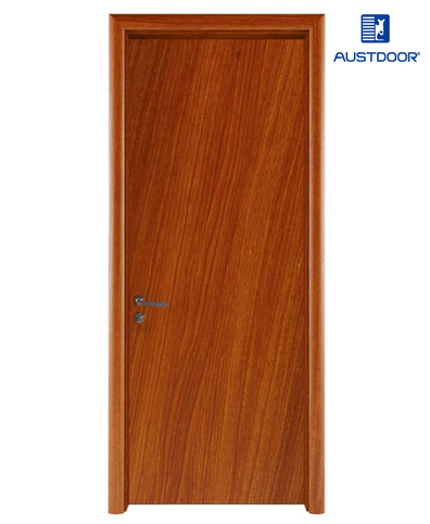 FL102 – Cửa gỗ nhựa composite Austdoor phẳng trơn vân chéo