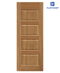 SK306.T - Cửa gỗ công nghiệp Austdoor sang trọng veneer gỗ tếch