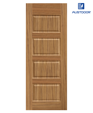 SK306.T – Cửa gỗ công nghiệp Austdoor sang trọng veneer gỗ tếch