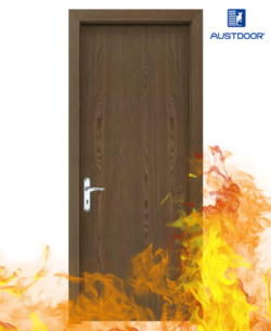 SP1 - Cửa gỗ chống cháy Austdoor phủ Laminate