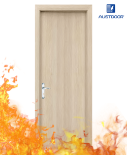 SP2 - Cửa gỗ chống cháy Austdoor phủ Veneer