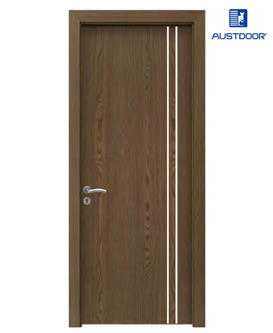 FLA201 – Cửa gỗ công nghiệp Austdoor chỉ dọc phủ Laminate