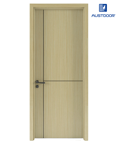LA106 – Cửa gỗ nhựa composite Austdoor chỉ sơn vuông góc