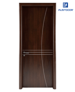 LA108 - Cửa gỗ nhựa composite Austdoor Chỉ sơn nghệ thuật