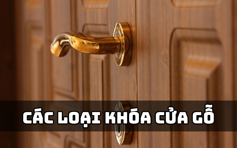 khóa cửa gỗ