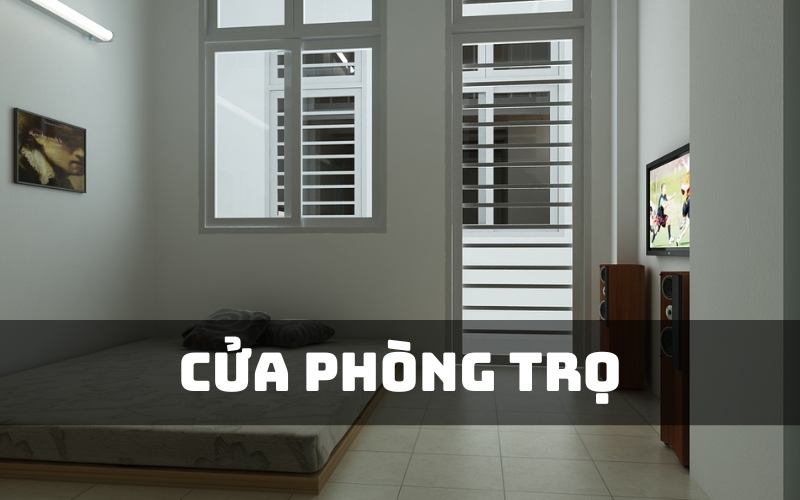 cửa phòng trọ