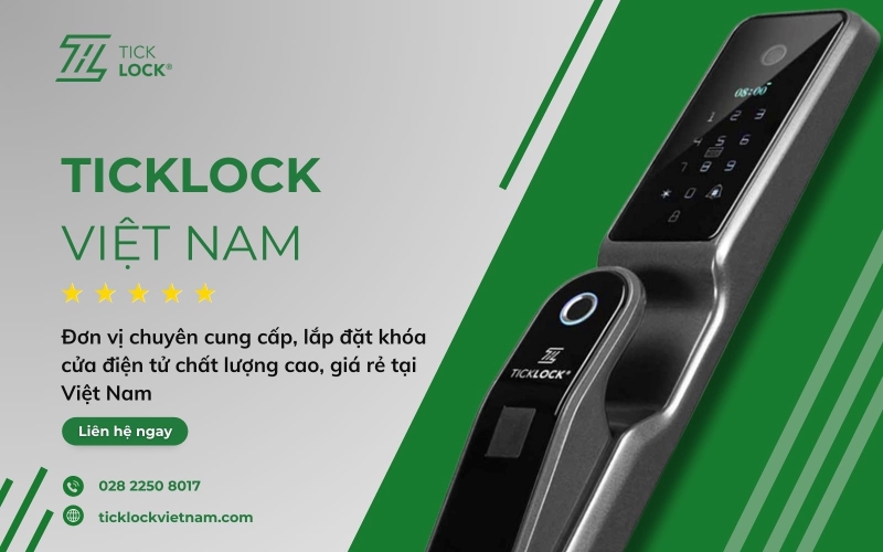 Hệ thống khóa điện tử TICKLOCK
