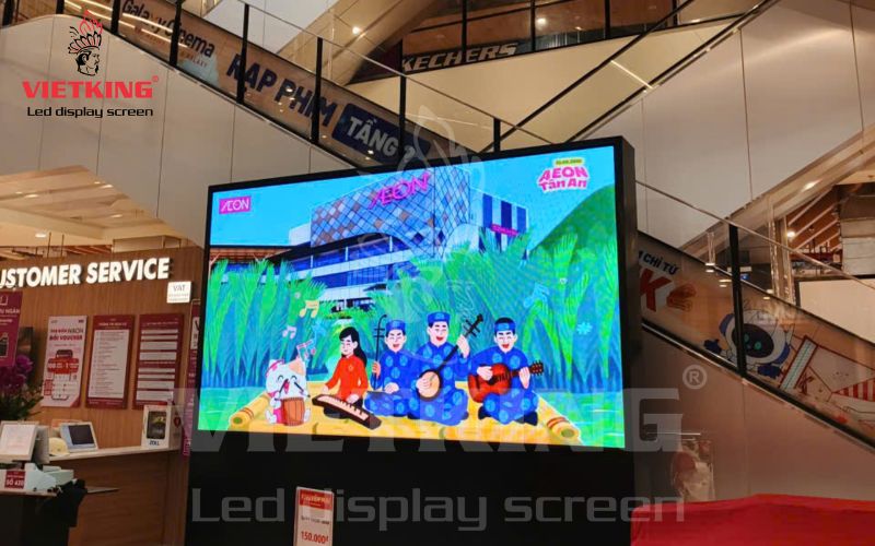 đơn vị thi công lắp đặt màn hình led Vietking