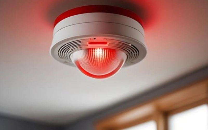 Trang bị chuông báo động và cảm biến chuyển động