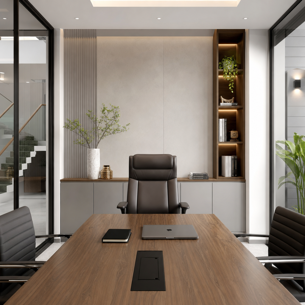 Ghế giám đốc trong phòng họp: bố trí sao cho hợp lý