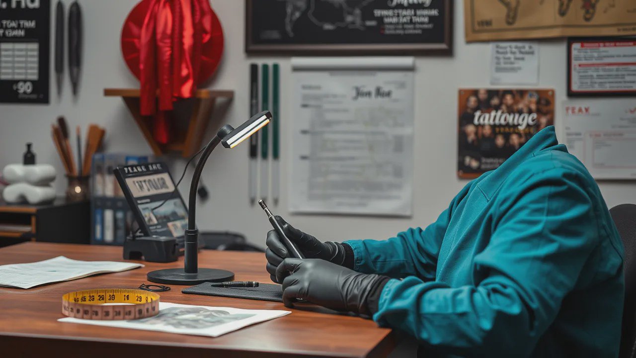 Bố Trí Hệ Thống Ánh Sáng Đa Tầng Trong Tattoo Studio